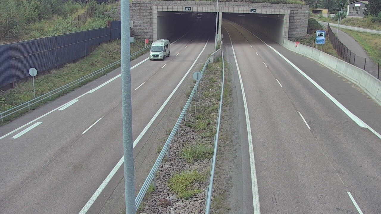 Traffic Cam Hamina: Tie - Husula, puomi itä - Tie 7, Husula