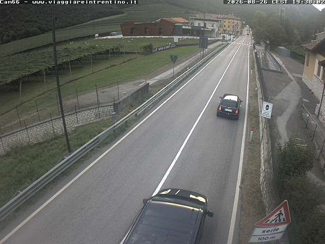 Traffic Cam Mori › South-West: Strada Statale 240